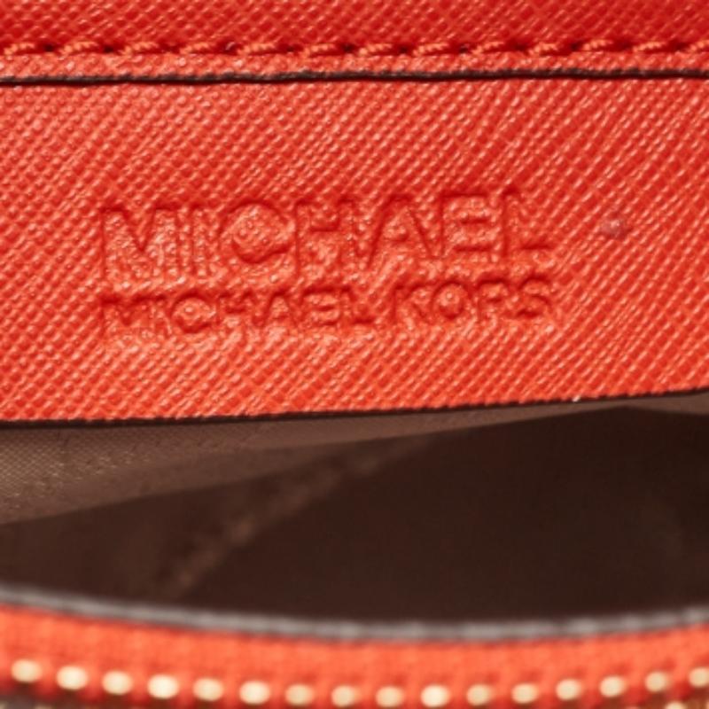 MICHAEL Michael Kors Rote Leder Hamilton Nord-Süd-Tasche im Angebot 3