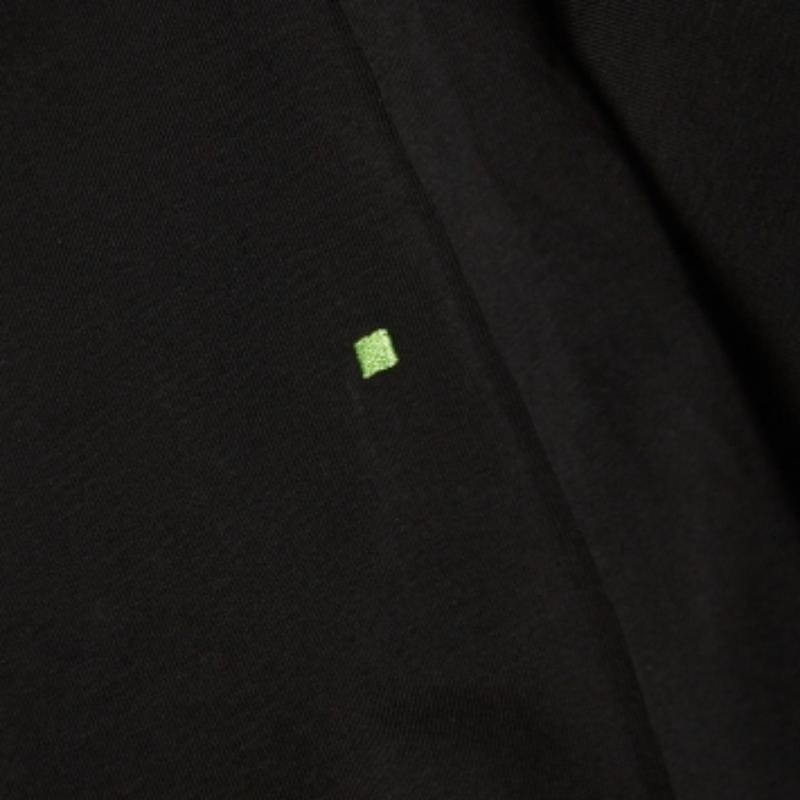 Uomo Boss By Hugo Boss - Maglietta a mezza manica in cotone con stampa del logo nero XXXL in vendita