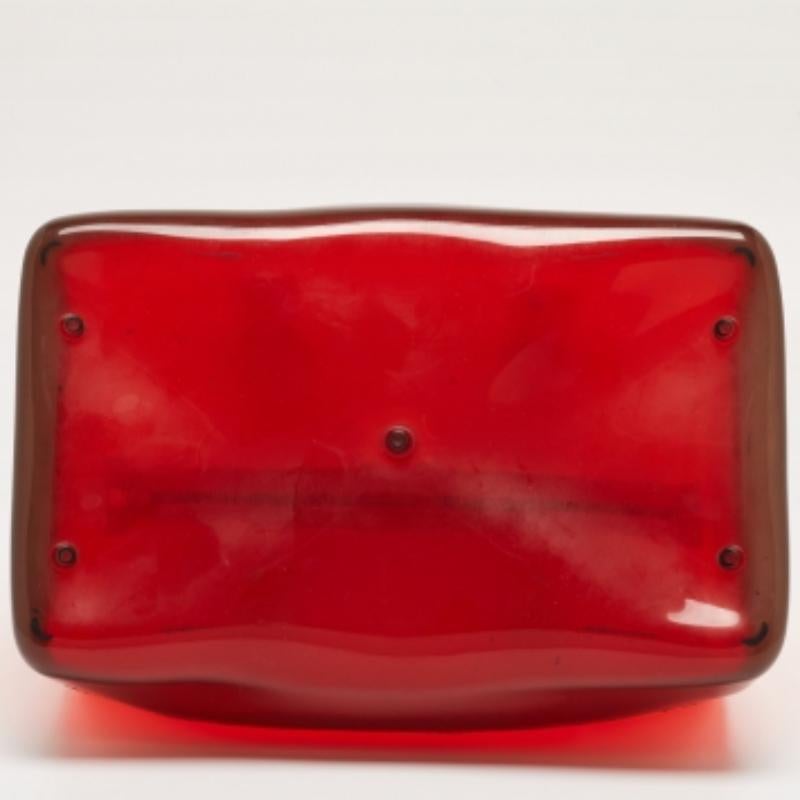 Arancia Furla Tri color Rubber Candy Satchel in vendita
