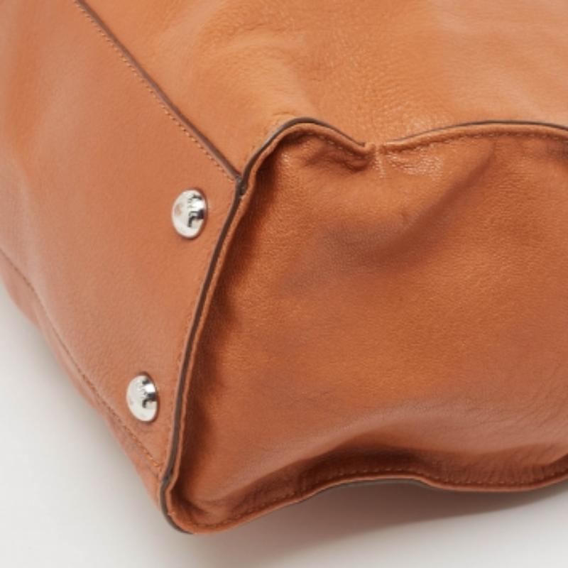 Michael Michael Kors - Tote in pelle marrone grande North South Hamilton in vendita 2