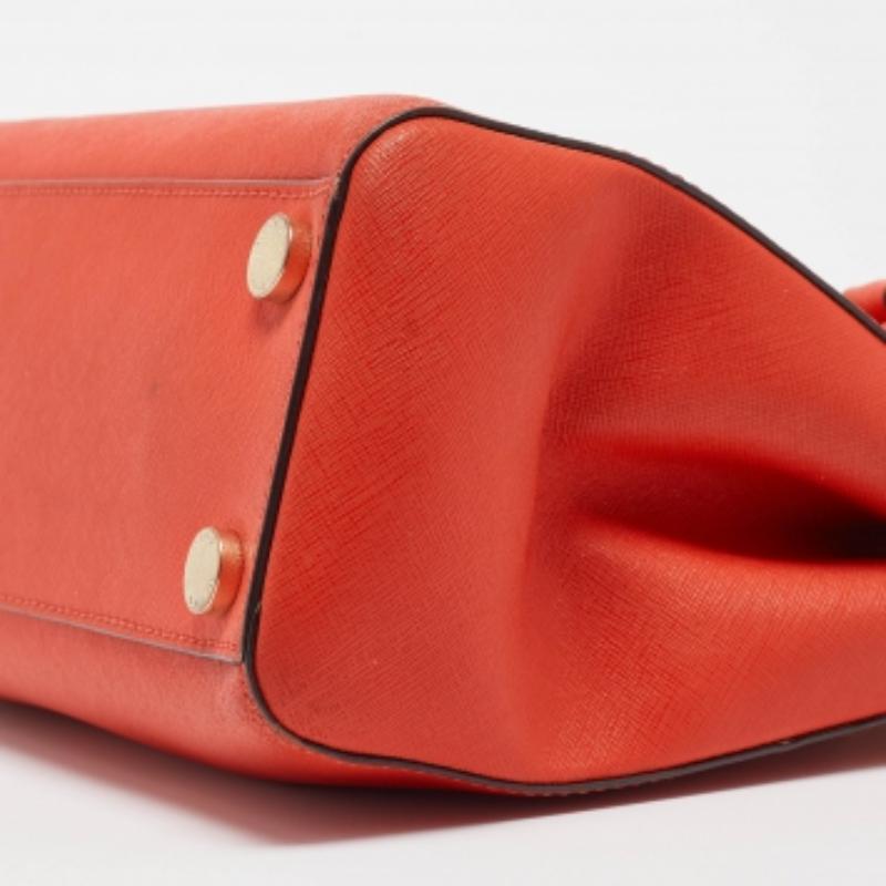 Michael Michael Kors Kleine Sutton-Tasche aus rotem Leder im Angebot 5