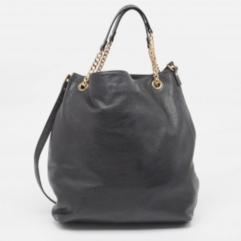 MICHAEL Michael Kors Schwarze Leder-Tasche mit Charme
