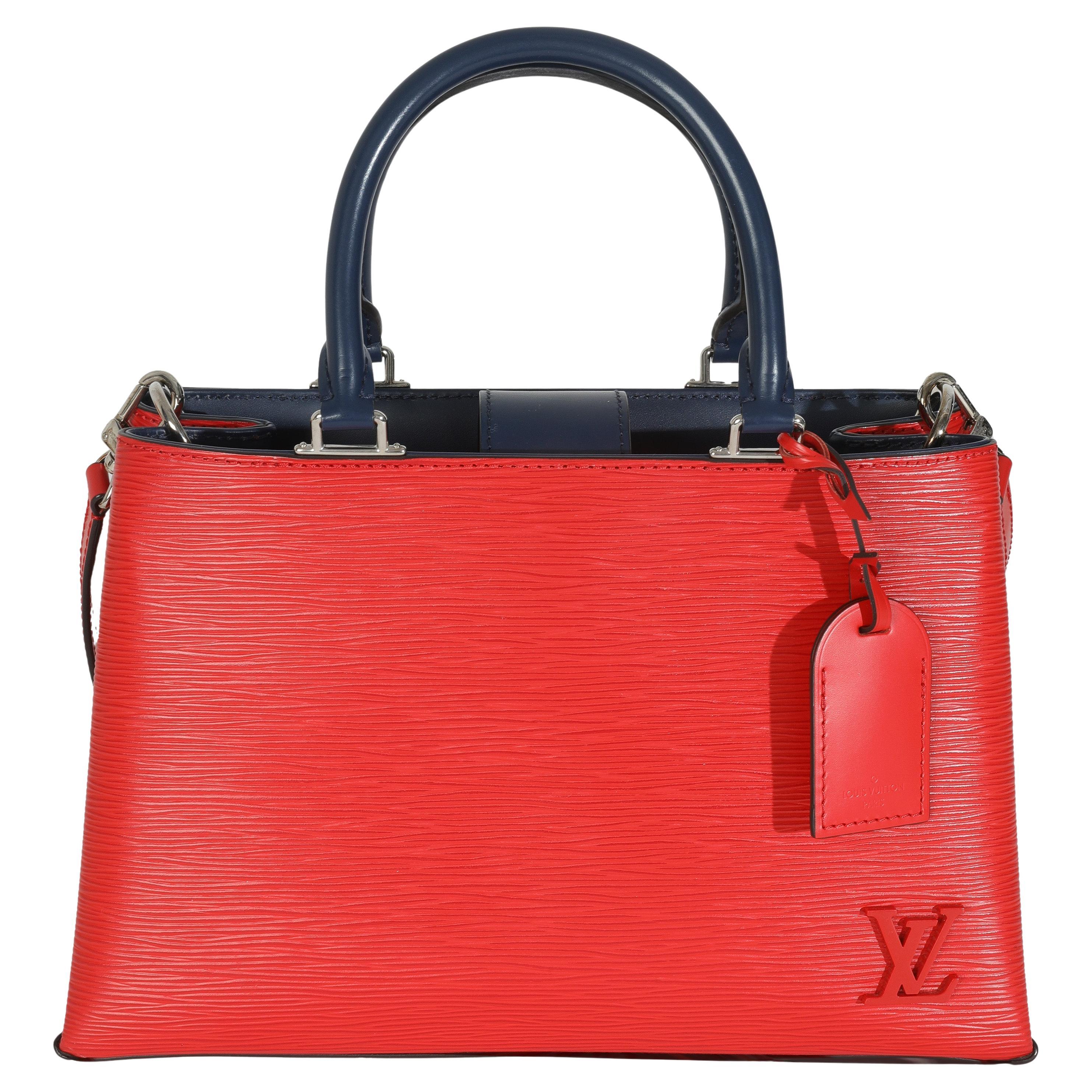 Louis Vuitton Coquelicot Epi Kleber PM