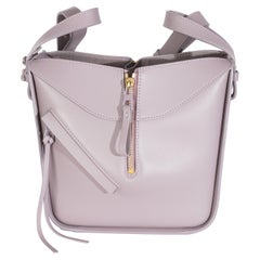 Loewe Lila Nebel Kalbsleder Kleine Hängematte Kompakte Umhängetasche