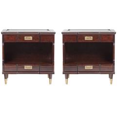 Pair of John Widdicomb Nightstands 10