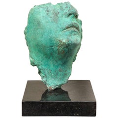 Framento Testa Verde Sculpture by Gerald Siciliano