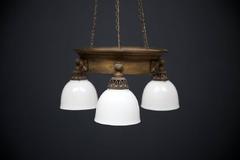 Antique Suspended Ring Pendant Lights