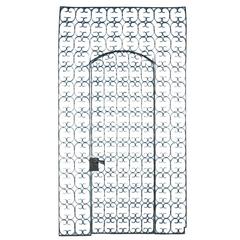 Antique 19th Century Wrought Iron Garden Gate from Sweden