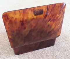 Tortoiseshell Box with Silver Mounts Dated London, 1905