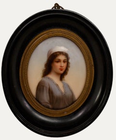 Charles Landelle - Framed Mid 19th Century Watercolour, Ruth