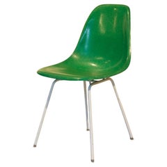 Set of 50 Vintage Green Chairs by Charles and Ray Eames for Herman Miller, 1960s