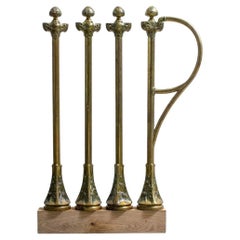 Art Nouveau Theater Railing Posts