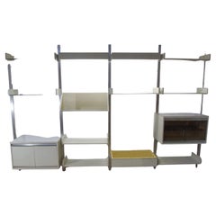 Estantería de cristal de Michel Duraoy para Ligne Roset, años 70