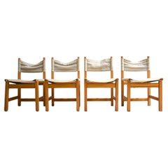 Set of 4 Vintage Chairs in Pine from Ikea, 1986