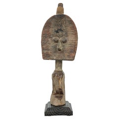 African Gabon/Congo 20th Century Kota Mahangwe Reliquary Guardian Figure