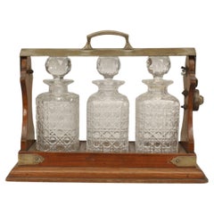 English Victorian Tantalus Set