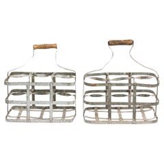 French Provincial Iron Magazine Carrier