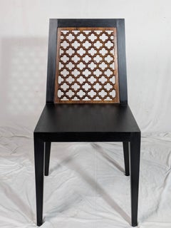 Contemporary Chair (Armless), Openwork Jali Back Design
