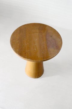 Stone Drum Table, Jaisalmer Stone Tabla Side Table
