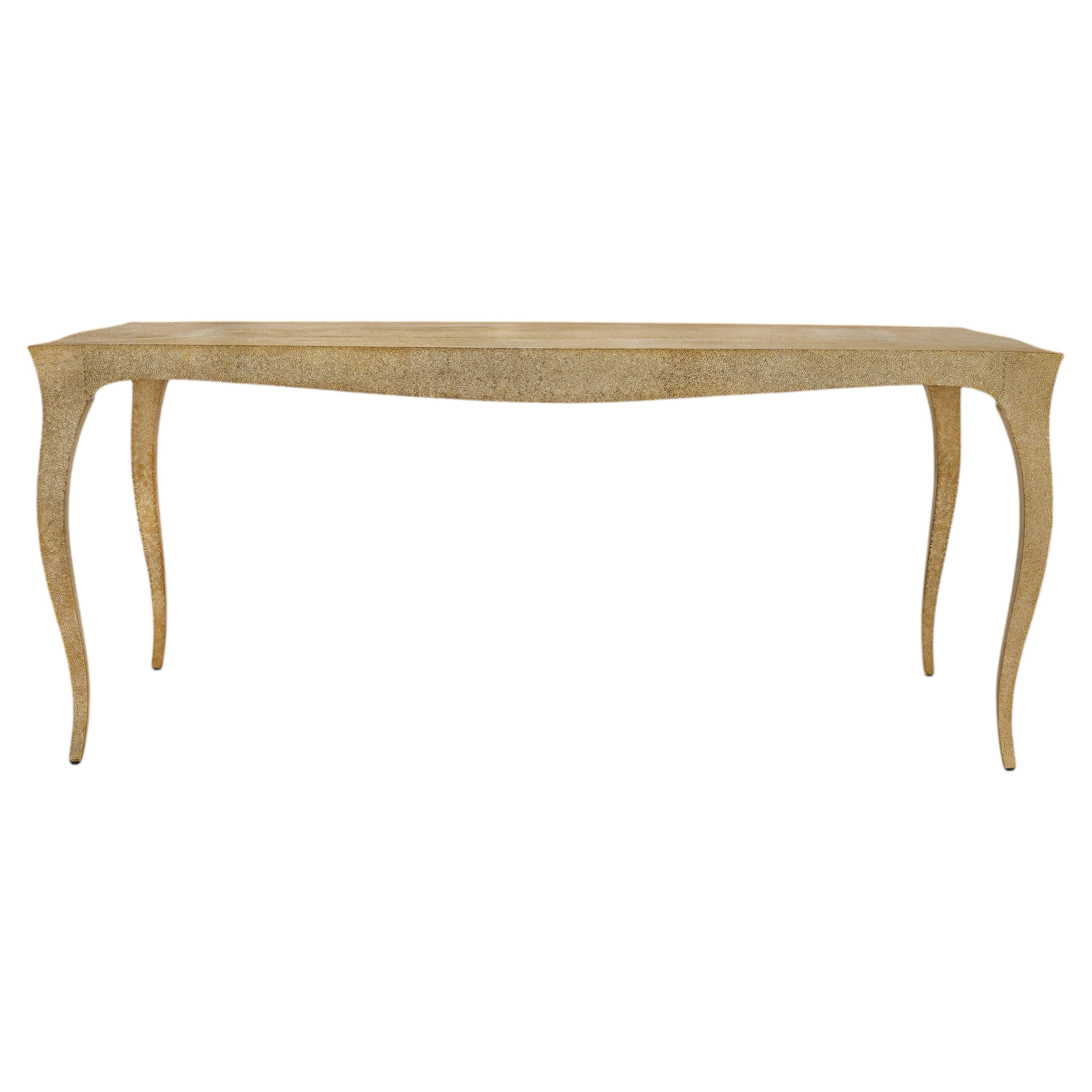 Tavolo da pranzo in stile Art Déco, con struttura “Louise” rivestita in ottone