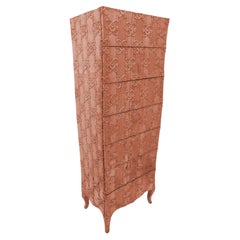 Sculptural Semainier, Copper Louise Metal Clad