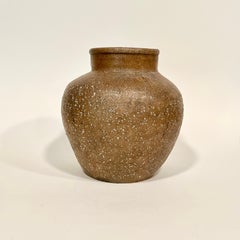 Japanische Shigaraki-Vase, frühes 19. Jahrhundert