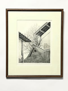 Ryohei Tanaka Etching Japan c1993