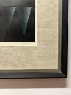 Tomoko Nishida Genesis No.15, Holzschnitt ca. 1970er Jahre, Japan