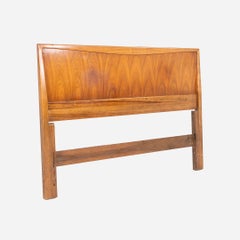 1960s Modern Queen Headboard in American Black Walnut 60x40"