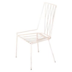 1960s Paul McCobb for Arbuck Iron Pavilion Dining Chair in White