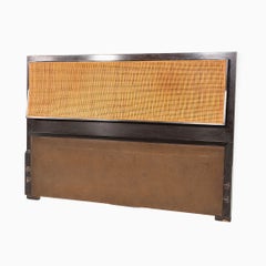 1960s Paul McCobb for Calvin Full Size Headboard with Cane