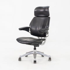 2005 Niels Diffrient per Humanscale, sedia da scrivania Freedom in pelle, 12+ disponibili