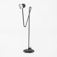 1980s Hannes Wettstein for Belux of Spain Postmodern Adjustable Floor Lamp