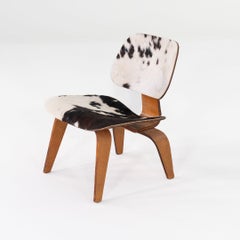 C. 1948 Evans Herman Miller Eames LCW Lounge Chair in Calico Ash