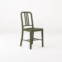 2020s Set of Four Coca Cola for Emeco 111 Navy Chairs in Cypress Green