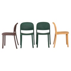 2020er-Jahre: 4er-Set „One Inch Reclaimed“-Esszimmerstühle von Jasper Morrison für Emeco