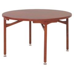 1970s Jens Risom Dining Table in Walnut from IBM 48"