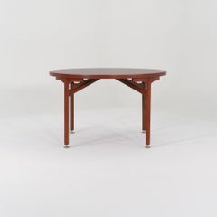 1970s Jens Risom Dining Table in Walnut from IBM 48"