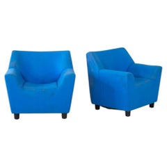 2014 Brian Kane for Herman Miller Swoop Club Chair in Blue 4x Available