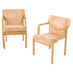 Fauteuils « Opalen » de 1977, créés par Borge Lindau pour Lammhults (Suède), importés par Stendig