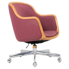 C. 1984 Ward Bennett for Brickel Associates Desk Chair in Fabric from IBM