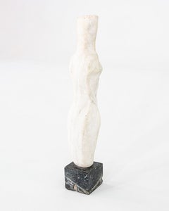 Marble Abstract Female Torso Sculpture from Corey Daniels Gallery in Wells Maine
