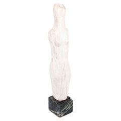 Marble Abstract Female Torso Sculpture from Corey Daniels Gallery in Wells Maine