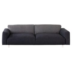 2020s Form Us With Love for Hem Koti Three-Seat Sofa in Two-Tone Grey Fabric
