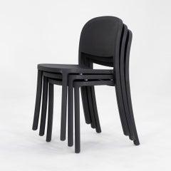 2020er Jahre: Jasper Morrison für Emeco – 1" „Reclaimed“-Stuhl in Dunkelgrau
