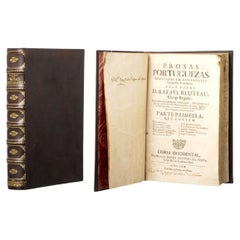 Bluteau; King Rafael - Portuguese prose recited at various academic congresses