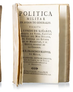 Books - Melo; King Francisco Manuel de - Military Policy in Generals' Notices