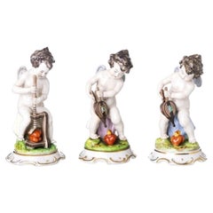 Porcelain - Cupids - Dresden