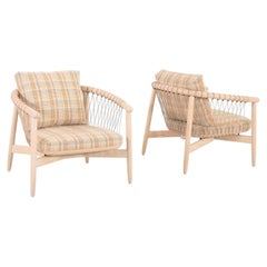 2020s Pair of EOOS for Geiger Cross-Hatch Chairs