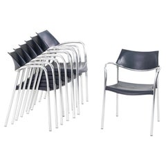 2000s Jorge Pensi for Amat-3 Splash Stacking Chair in Flint 27x Available